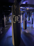 Filled Heavy Bag Skin White & Black